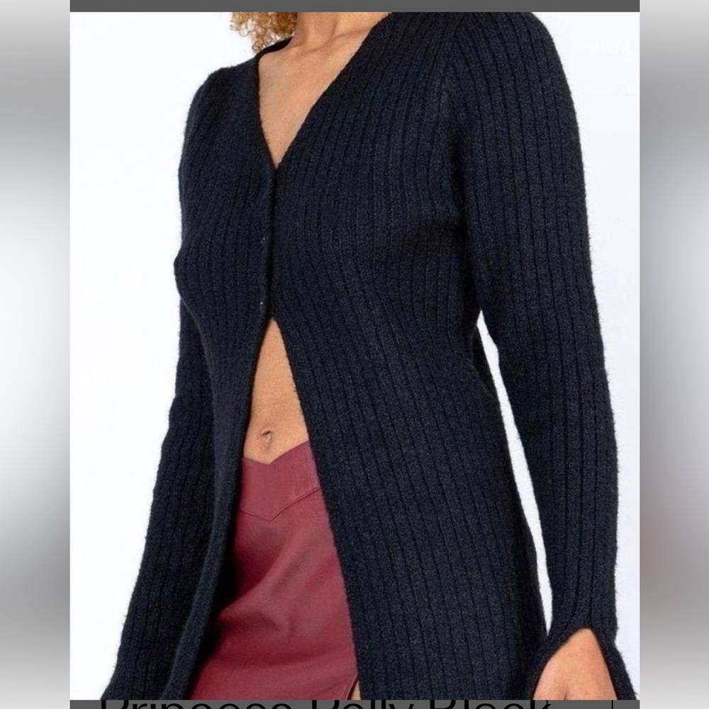 Princess Polly Black Eryn Sweater